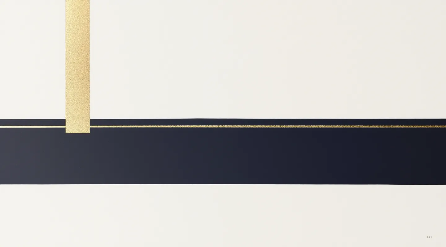 Editorial plate: a single champagne-gold peak with a smooth decay curve terminating within the left third of a navy baseline